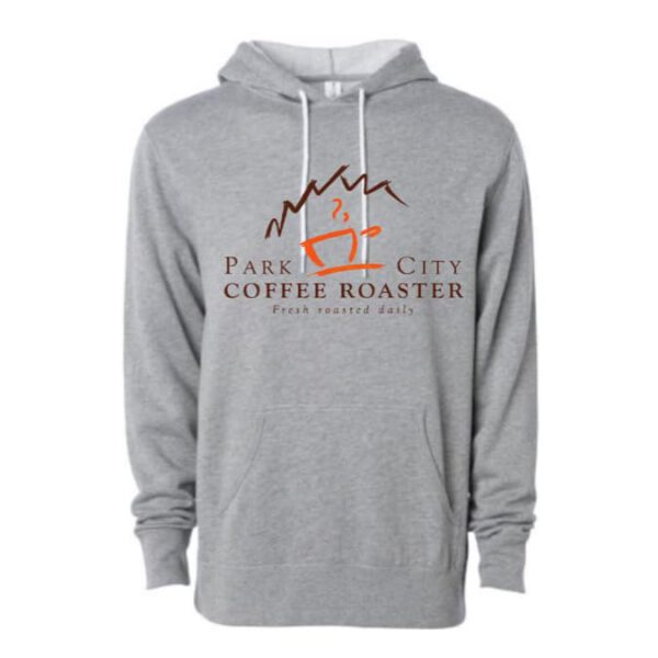 Park City Coffee Roaster Gray Hoodie
